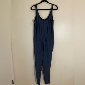 Athleta Unbound Jumpsuit Iron Blue size Small